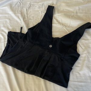 Lululemon Top, black, size 4